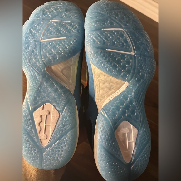 NEW! Nike LeBron 9 "South Coast" Dutch Blue Lime Glow Basketball Shoes - Picture 5 of 5